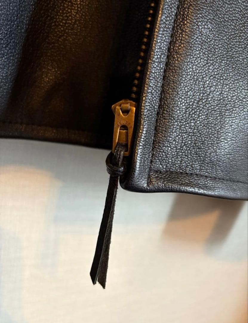 【RATS】レザージャケット　黒　Lサイズ