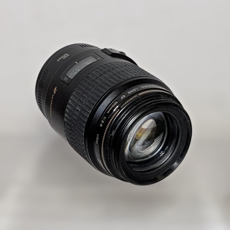 Canon EF 100mm f/2.8 USM レンズ AF動作確認済み