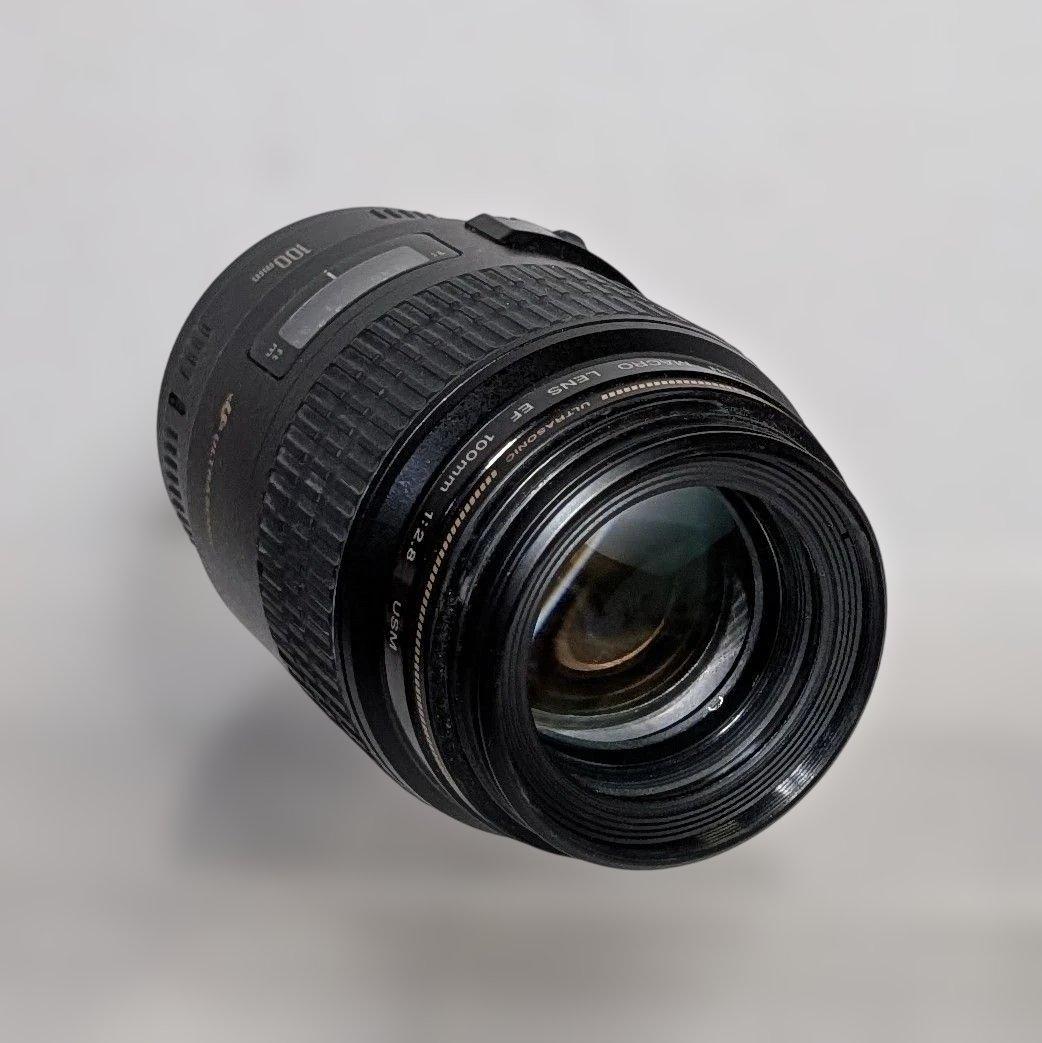Canon EF 100mm f/2.8 USM レンズ AF動作確認済み
