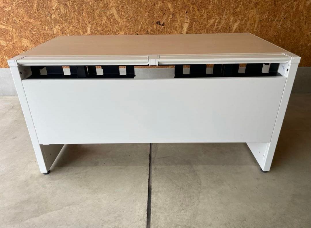 【うさぴん】KOKUYO IS オフィスデスク 引き出し付き