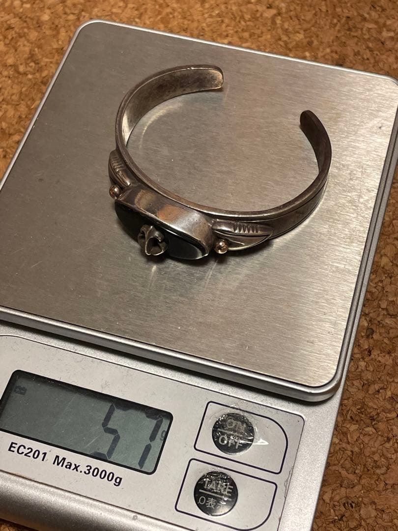 ◆感謝価格◆希少◆シルバー925◆バングルK10×ブレスレット2点セット◆