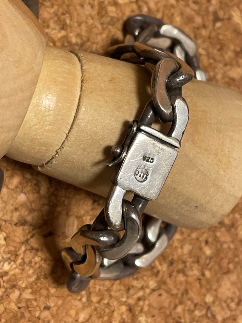 ◆感謝価格◆希少◆シルバー925◆バングルK10×ブレスレット2点セット◆