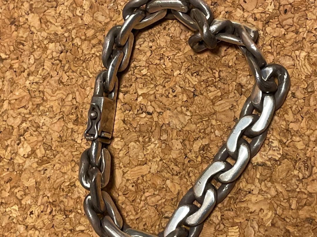 ◆感謝価格◆希少◆シルバー925◆バングルK10×ブレスレット2点セット◆