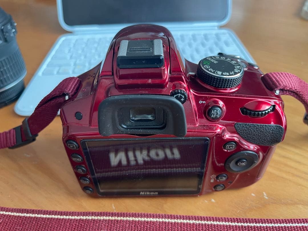 Nikon D3200本体＋レンズ2本 撮影可／ダイヤル不良ジャンク扱い