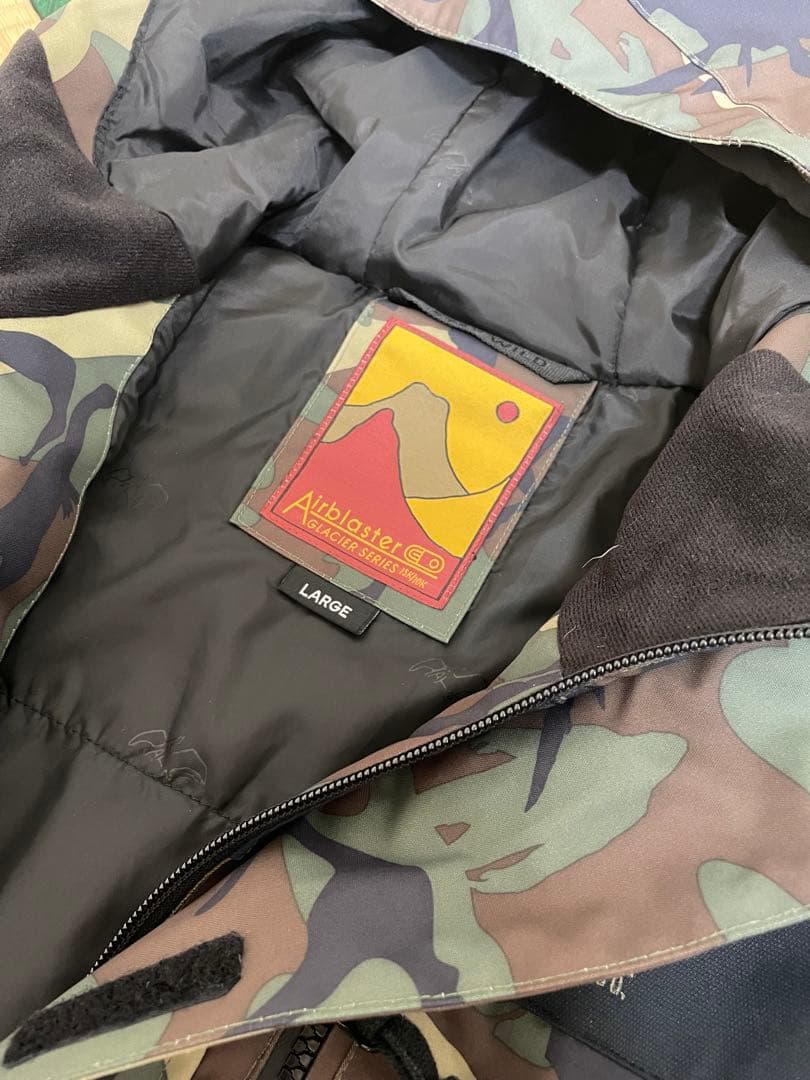 Airblaster フリーダムスーツ Lサイズ 迷彩 カモ ミリタリー