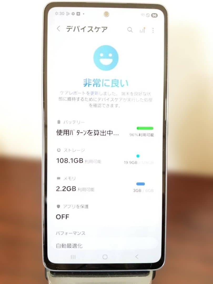 040 美品 au Galaxy A53 5G SIMフリー◆128GB◆6GB