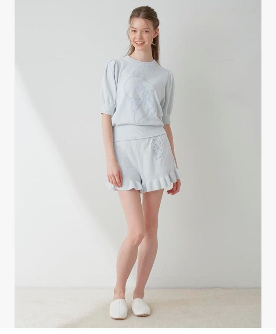 gelato pique ピーチコレクション プルオーバー&ショートパンツセット