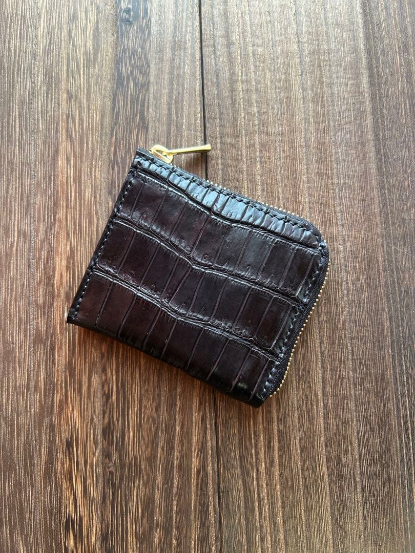 コレクション整理中‼︎ページ　クロコダイル　コンパクトウォレット