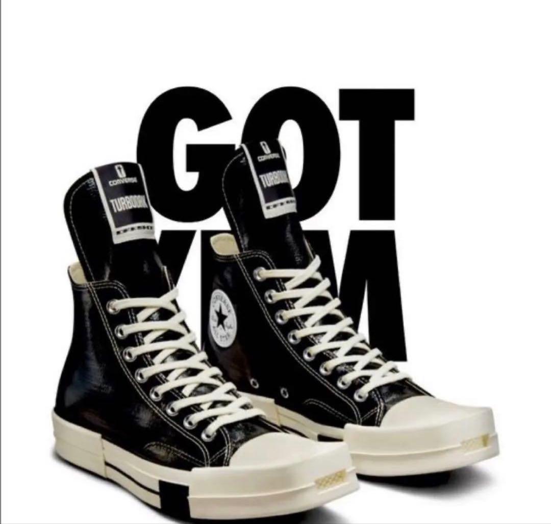 靴 Converse x DRKSHDW Rick Owens CT70