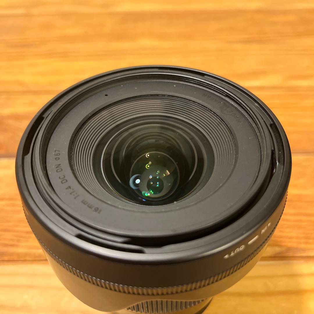 SIGMA 16mm 1:14 DC DN Eマウント