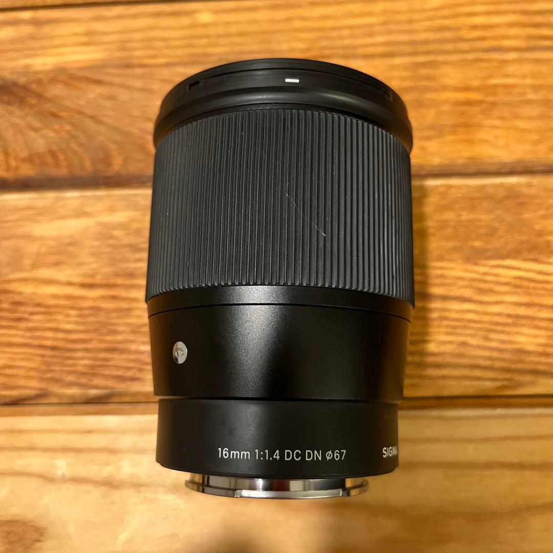 SIGMA 16mm 1:14 DC DN Eマウント