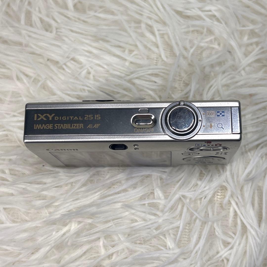 Canon IXY DIGITAL 25IS シルバー コンデジ デジカメ 箱付