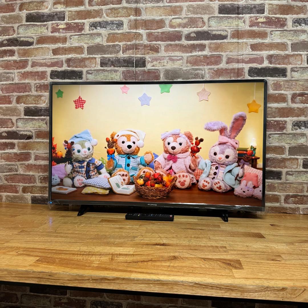 フナイ 43V型 4K 液晶テレビ FL-43U3020 裏番組録画対応 HDR