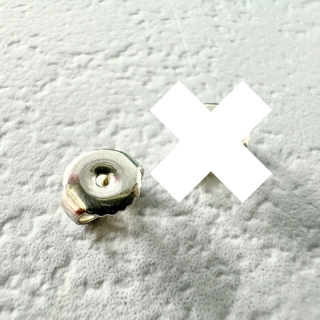 こんびに様Tiffany　バイザヤード　アクアマリン　シルバーピアス　片耳のみ