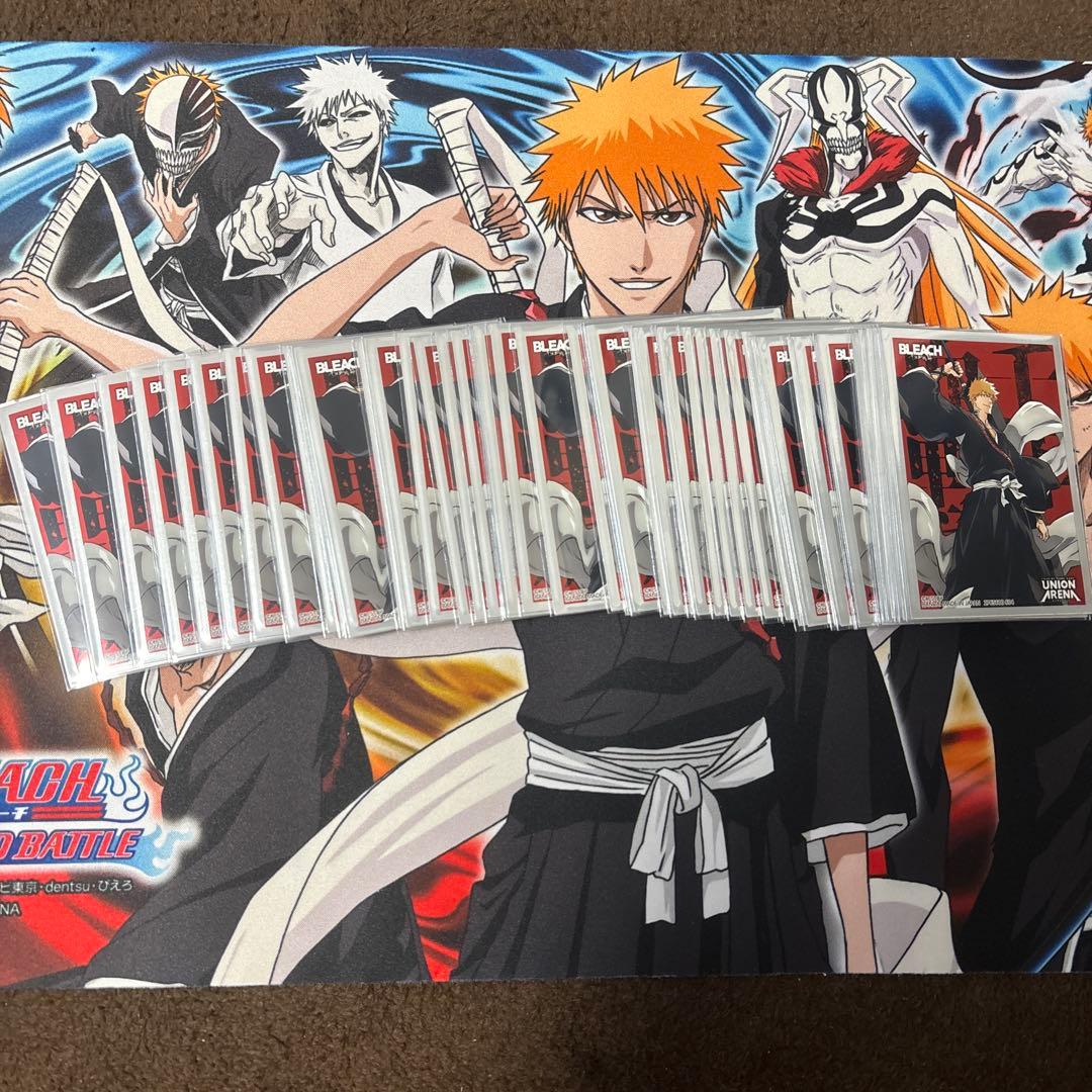 青BLEACH　一護ルキア　デッキ