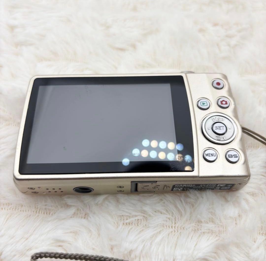動作確認済み 美品 CASIO EXILIM EX-Z270 ゴールド