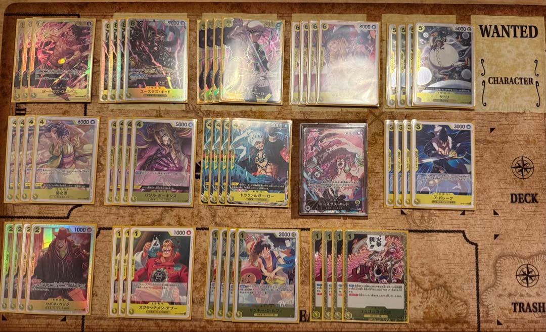 ワンピース カードゲーム デッキセット 引退品