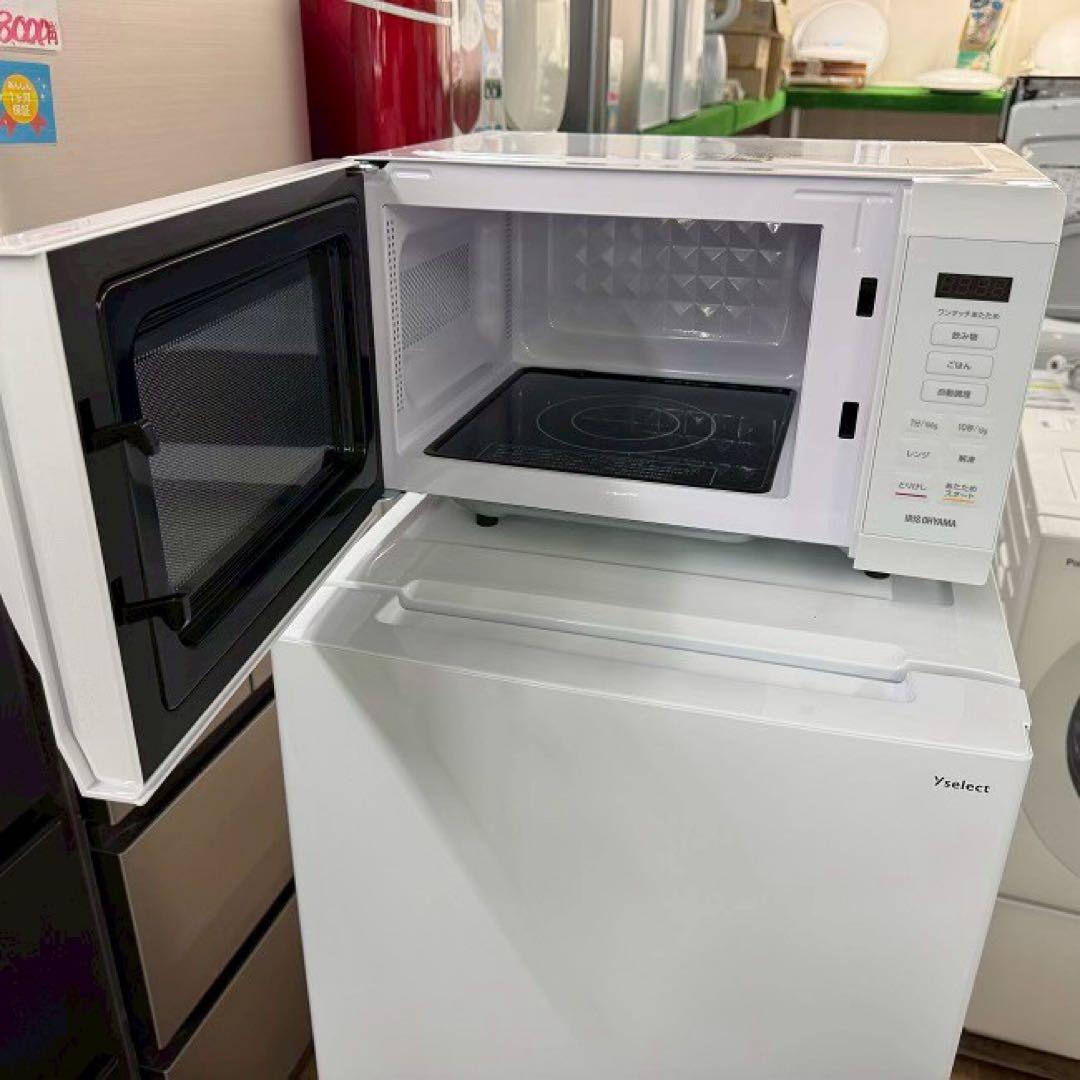 東京23区配送無料✨家電3点セット　冷蔵庫　洗濯機　レンジ　分解清掃済み　美品