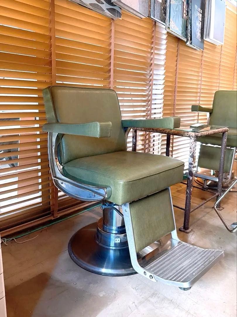 【美品】セットイス　美容室　椅子　オオヒロ　スタイリングチェア　　サロン