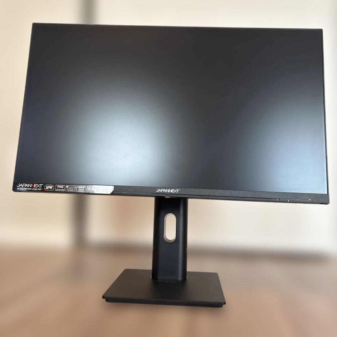 JAPANNEXT 23.8インチフルHDモニター USB-C65W給電可能