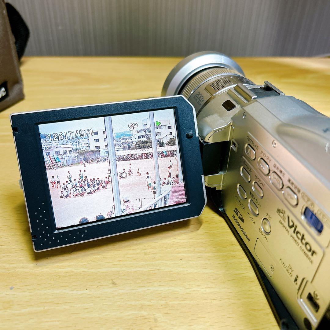 miniDVのダビングにオススメ！Victor ビデオカメラ GR-DV3500