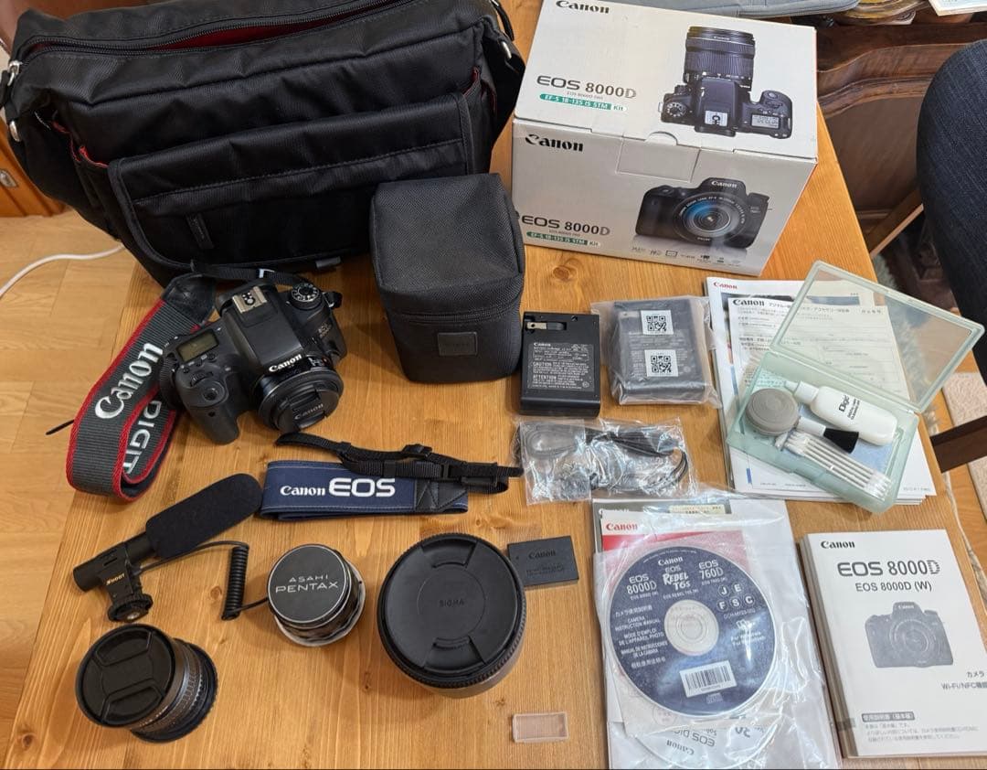 Canon EOS 8000D デジタル一眼レフカメラ