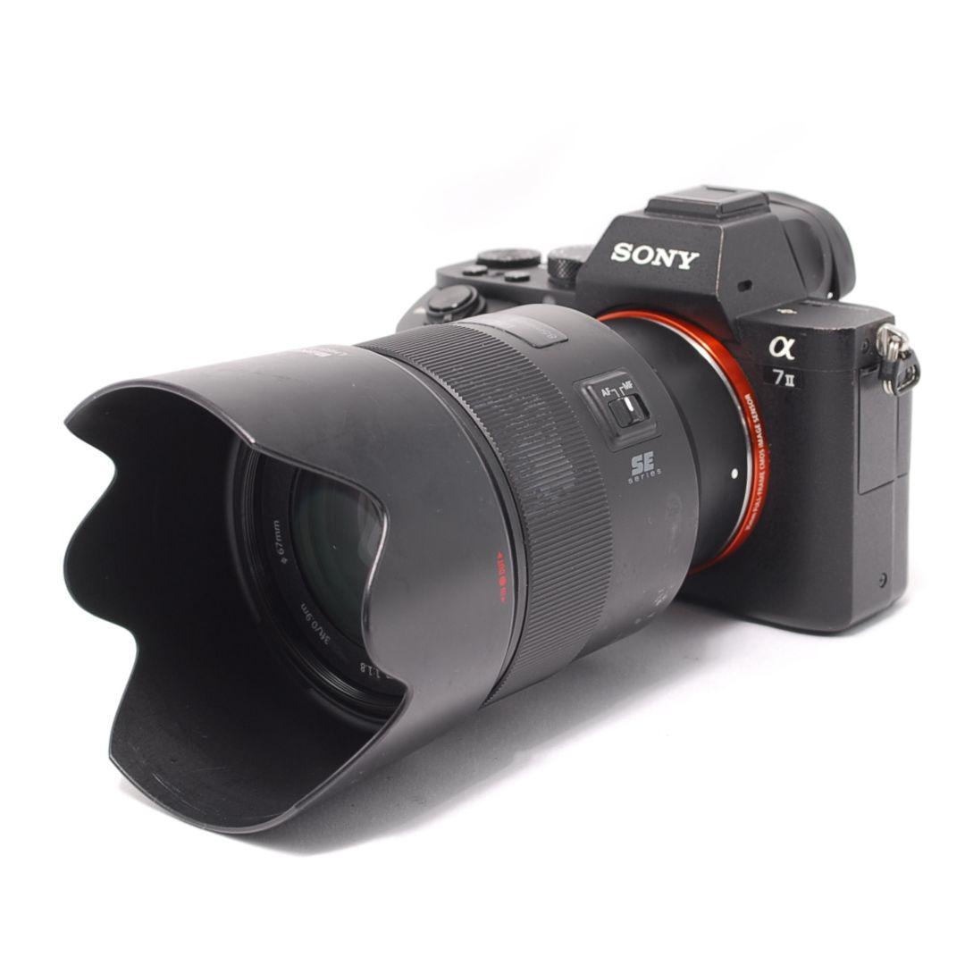 ❤即購入1000円OFF❤ ソニー α7Ⅱ MEIKE 85mm 単焦点レンズ