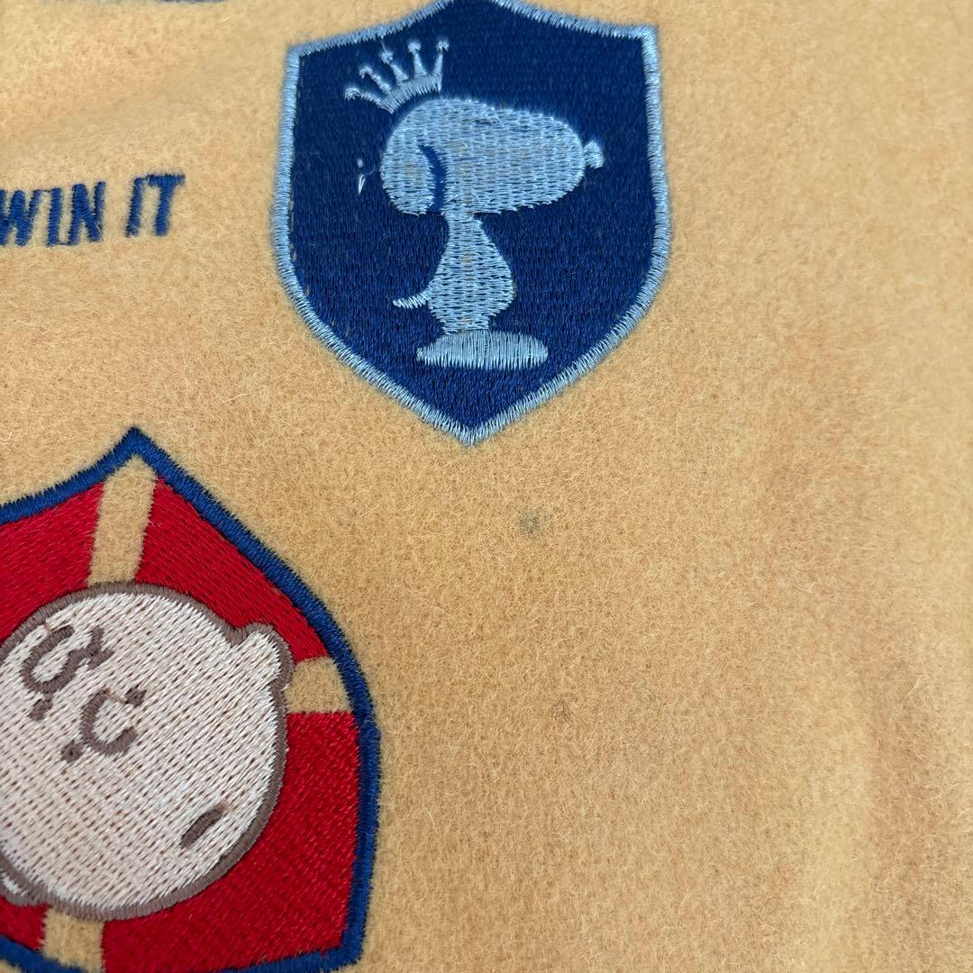 スヌーピー刺繍スタジャン