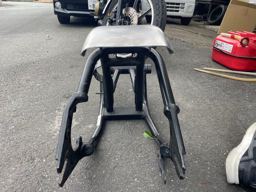 ドラッグスター400用ショートフラットフェンダー 2セット