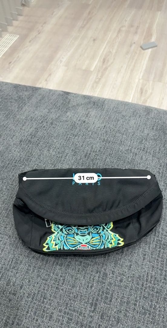 KENZO トラ刺繍 ボディバッグ・ウエストポーチ