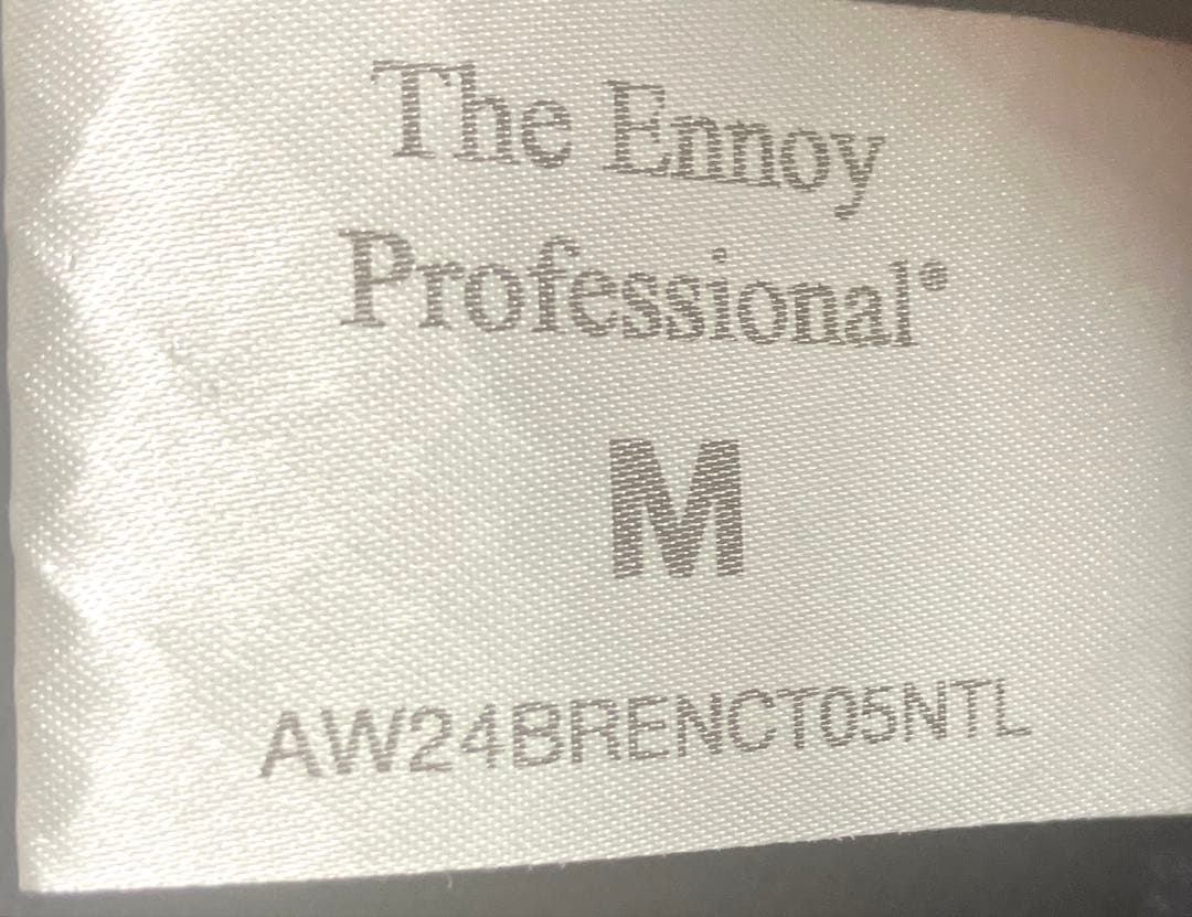 【大幅値下げ！】ennoy スウェット ネイビー　M 上のみ　タートルネック