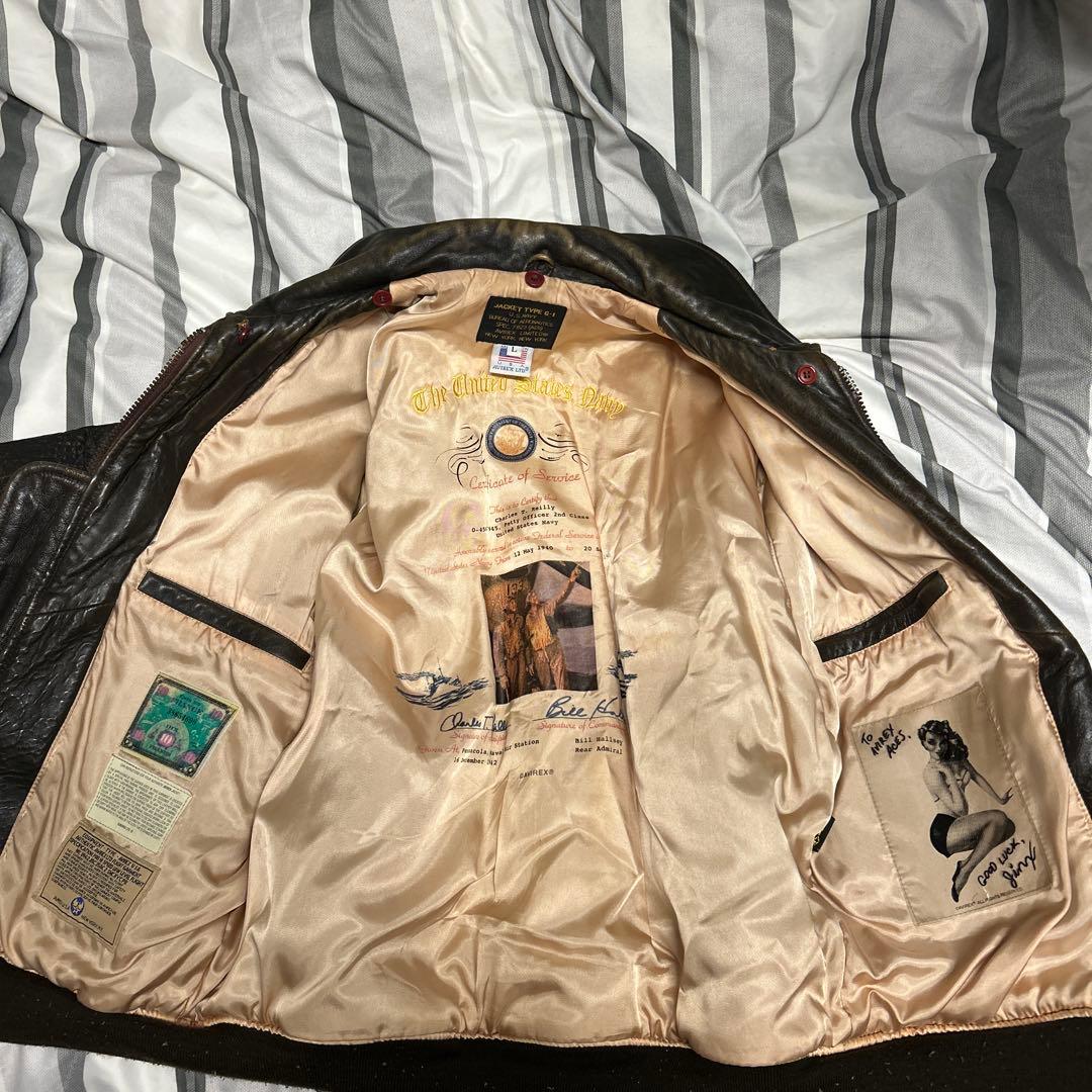 M*i様 AVIREX U.S.A G-1ジャケット