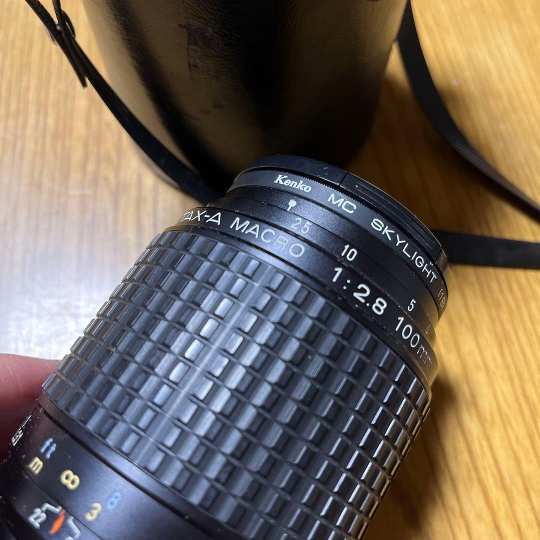 レンズ(ズーム) PENTAX-A MACRO 100mm F2.8