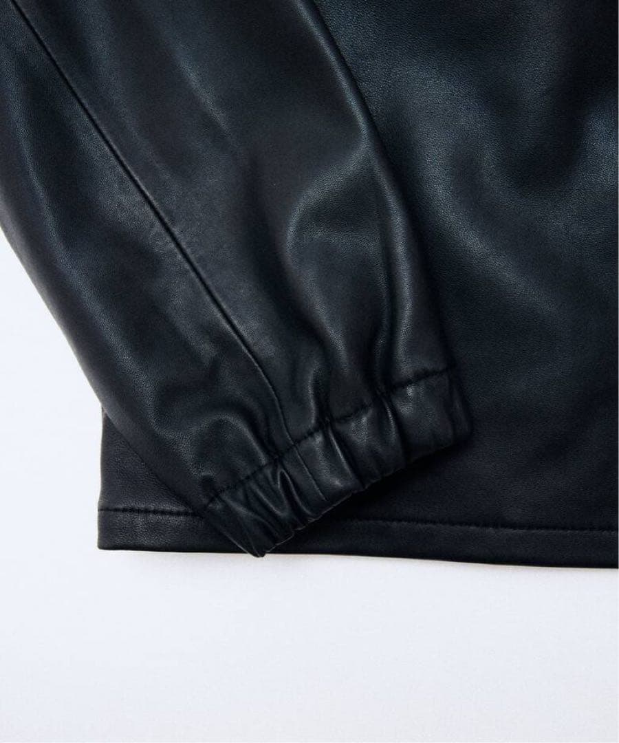 ジャーナルスタンダード／ラムレザーコーチジャケット／ブラック／L