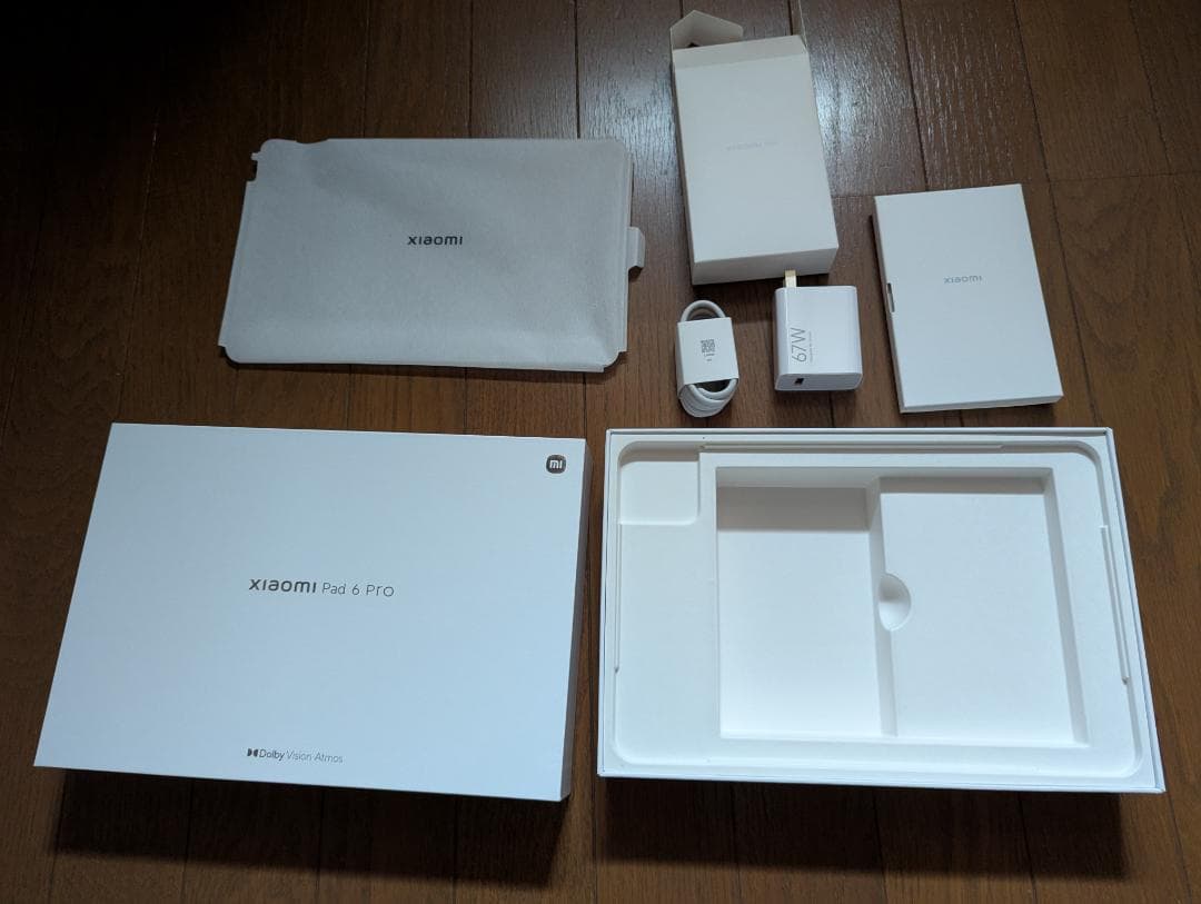 Xiaomi Pad 6 pro 128GB メモリ8GB 箱アリ カバー付き