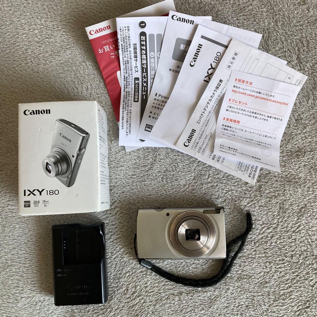 Canon IXY 180 コンパクトデジタルカメラ ジャンク品