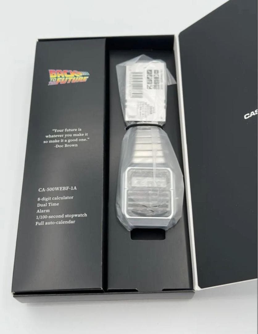 CASIO CA-500WEBF-1AJR カシオ バックトゥザフューチャー