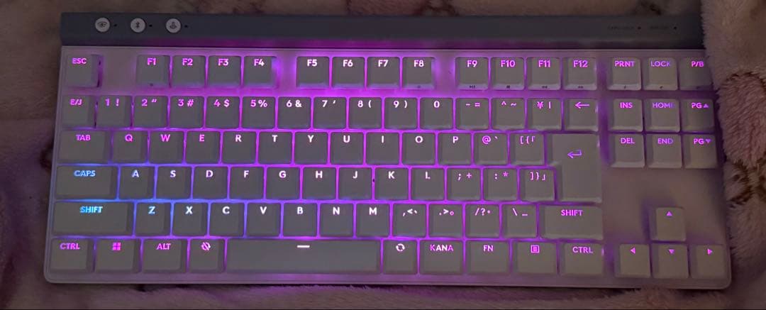 Logicool G515 lightspeed TKL リニアホワイト