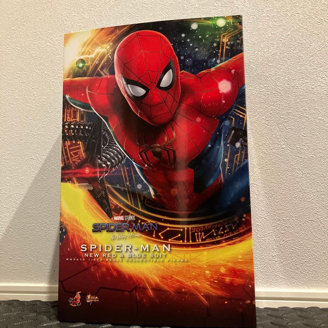 極美品　ホットトイズ　スパイダーマン　ニューレッド＆ブルースーツ　通常版
