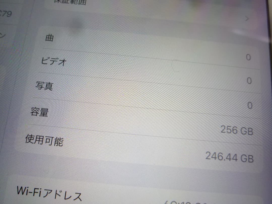 IPad Pro 9.7　256GB MLMV2J/A Wi-Fiモデル