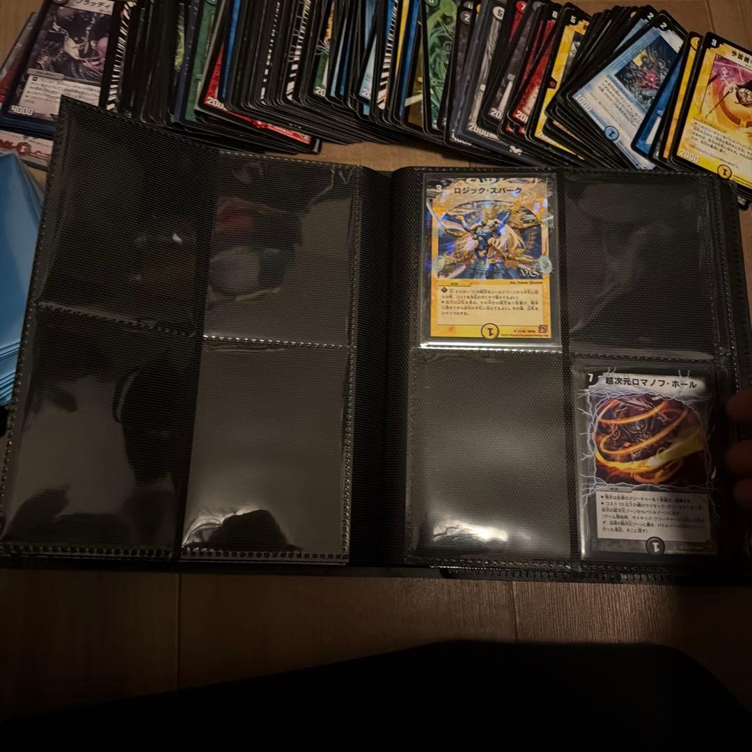 デュエルマスターズ 引退品　デッキ　スリーブ　バインダー付き