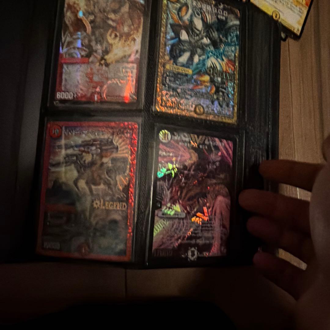 デュエルマスターズ 引退品　デッキ　スリーブ　バインダー付き