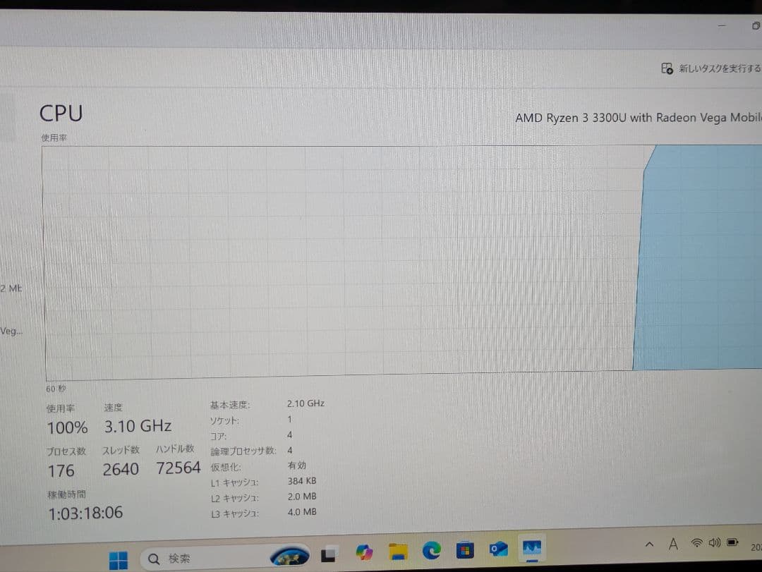 め*郎様 HP Ryzen 3 3300U ノートPC Windows 11