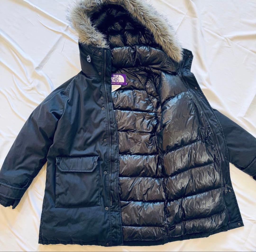 【週末限定値下げ】ノースフェイス ダウン パープルレーベル ブラック M