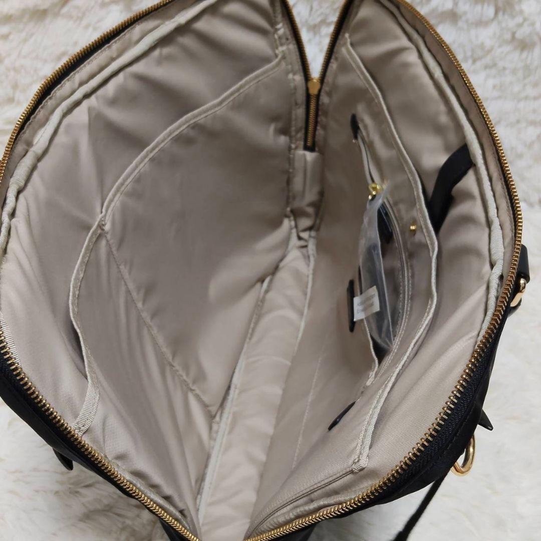 トゥミ ブリーフケース ビジネスレザー ナイロン ブラック 極美品