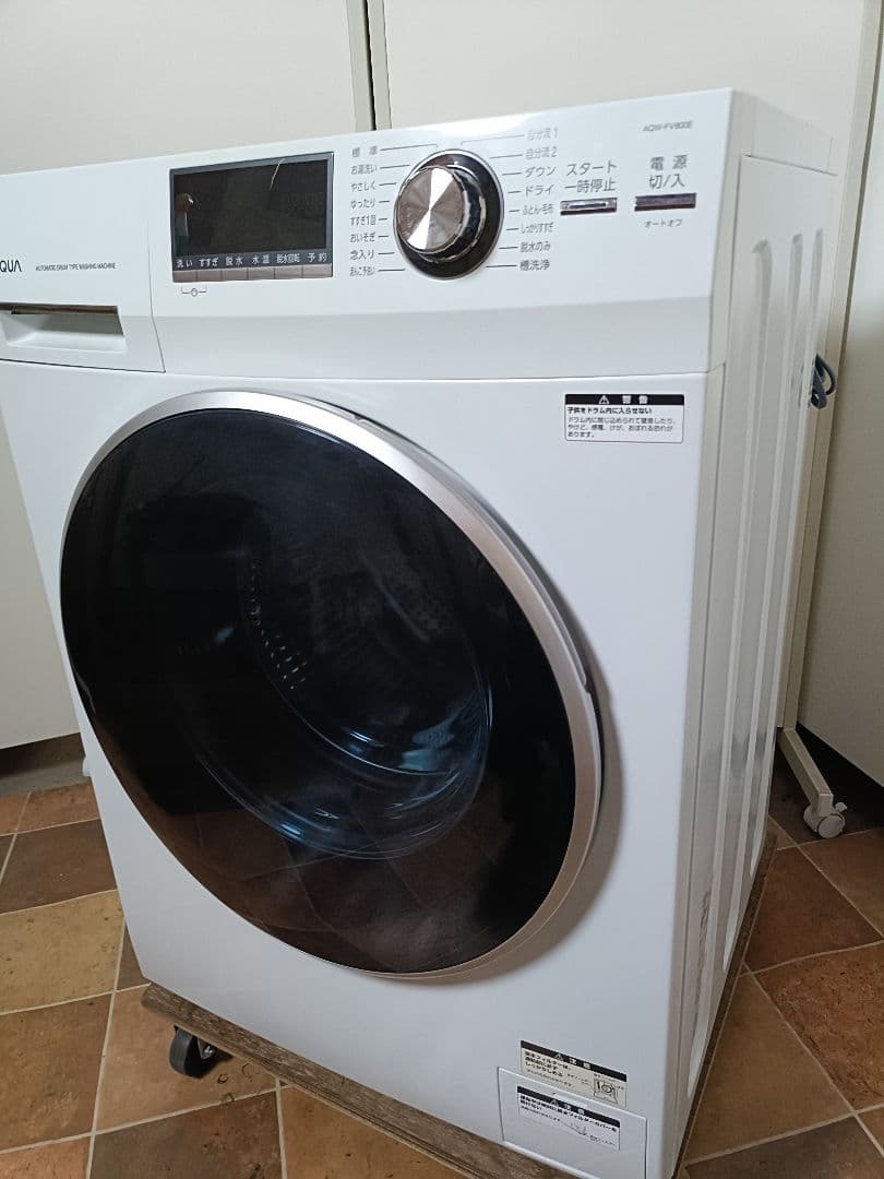 アクア AQUA ドラム式洗濯機 8Kg AQW-FV800E 19年式