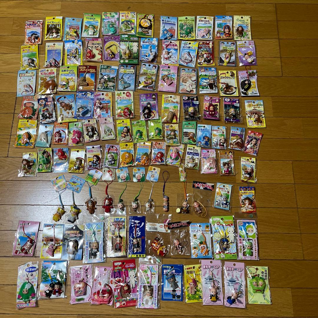 ご当地キューピーストラップセット 111個 まとめ売り