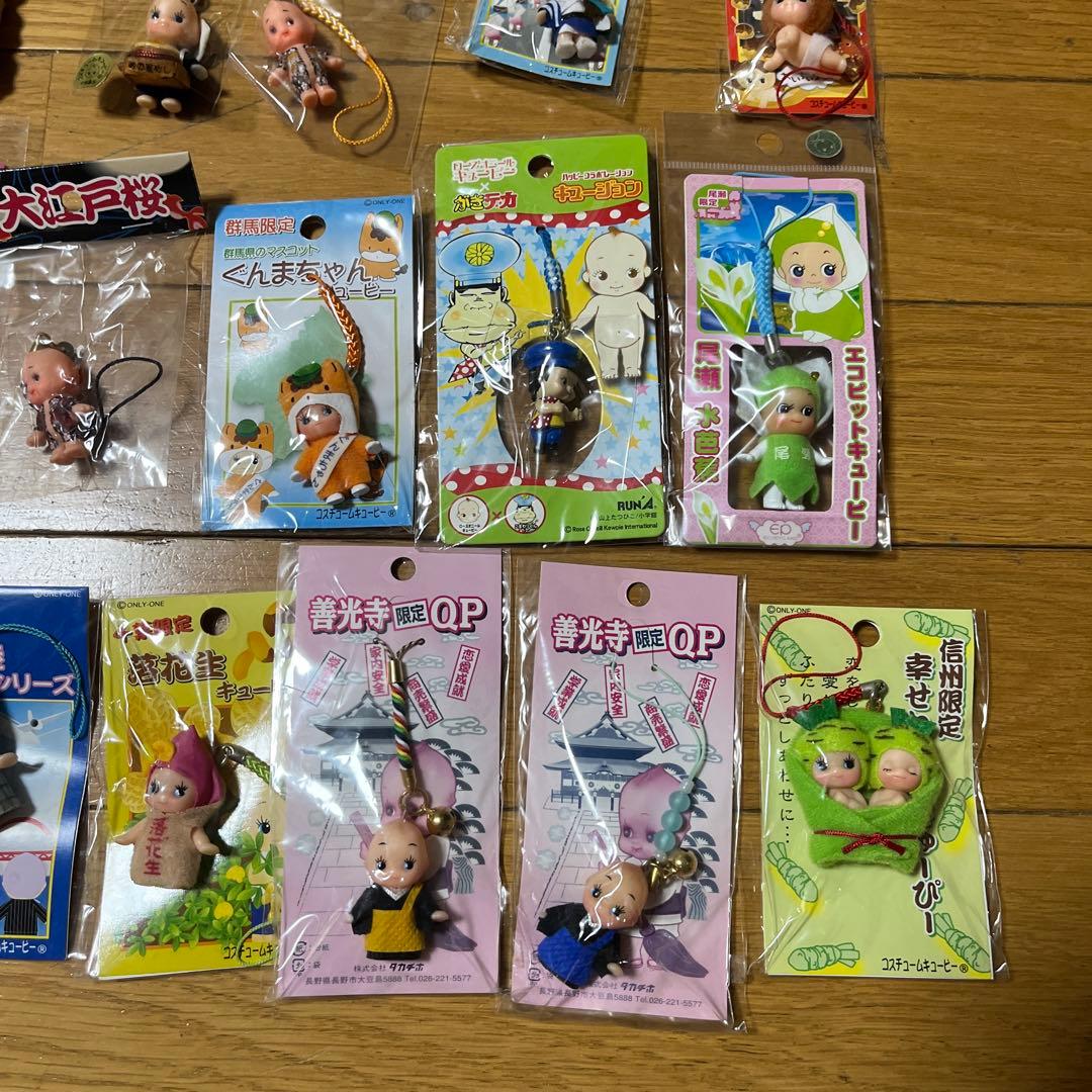 ご当地キューピーストラップセット 111個 まとめ売り