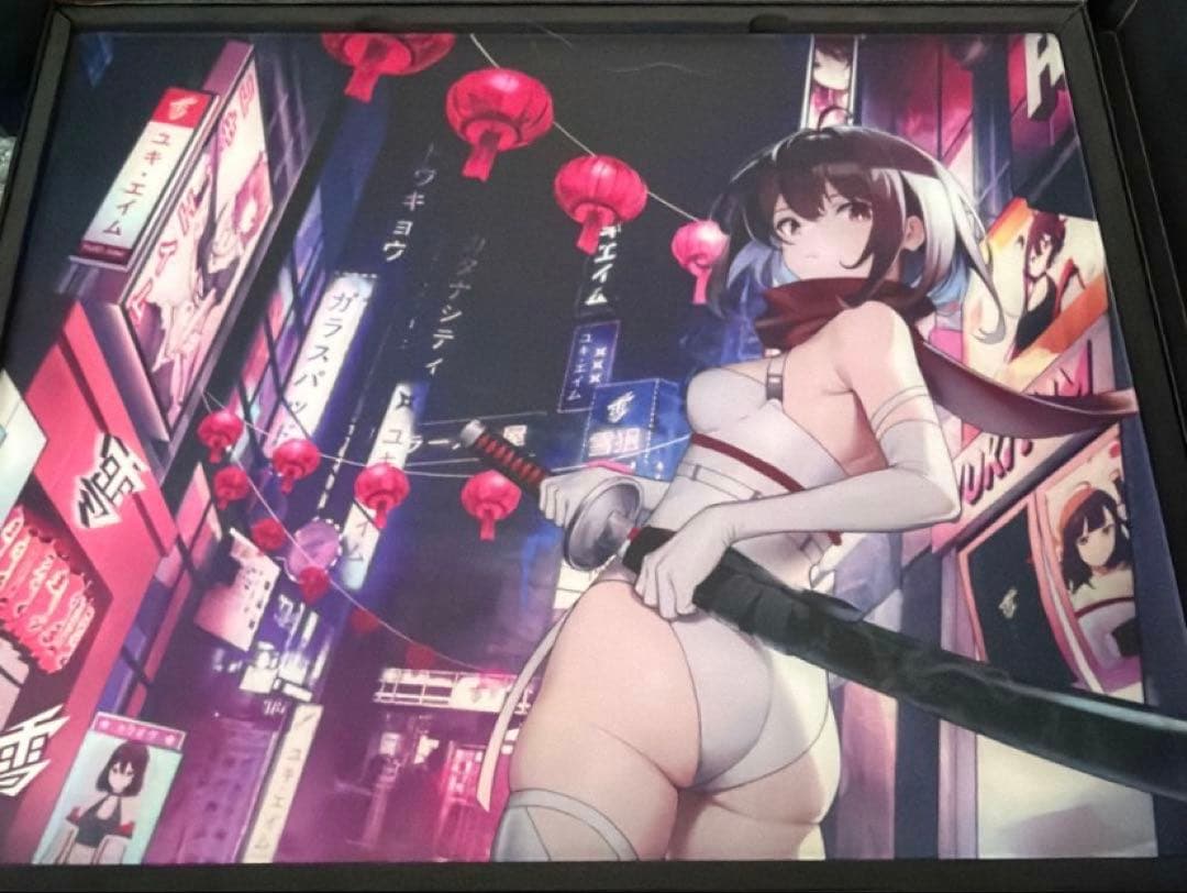 マウス・トラックボール YUKIAIM 2024 KATANA GLASS MOUSEPAD