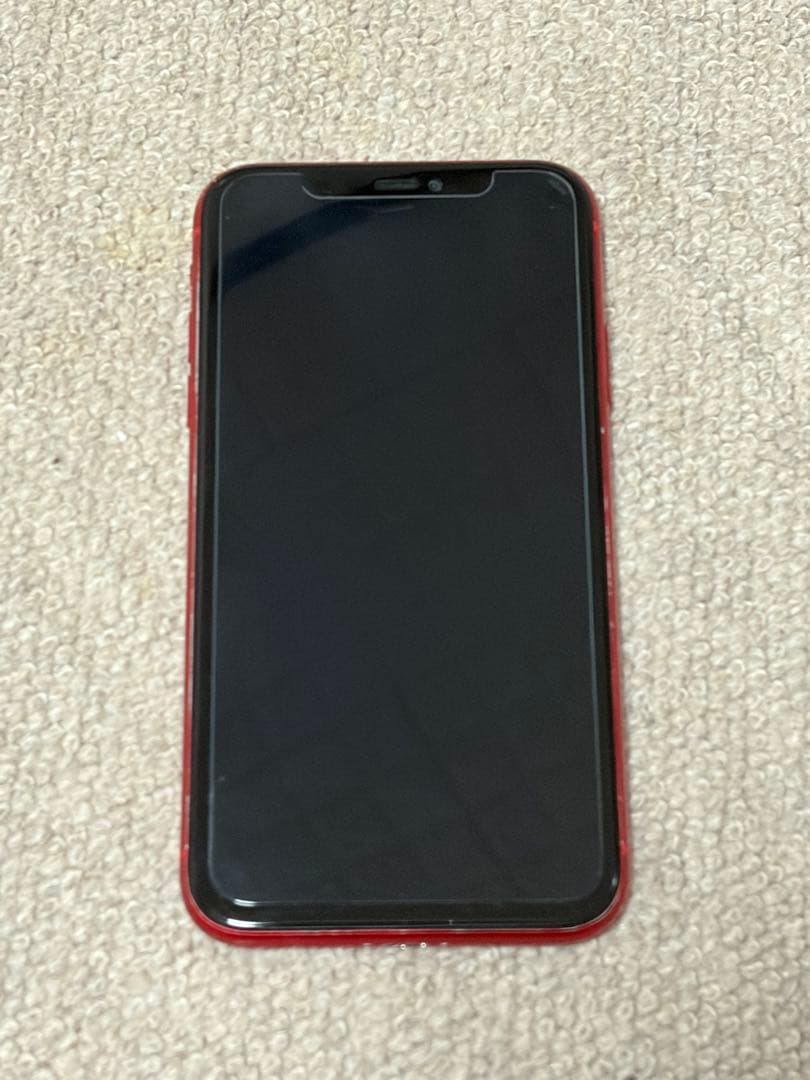 iPhone11 128gb レッド SIMフリー バッテリー99%